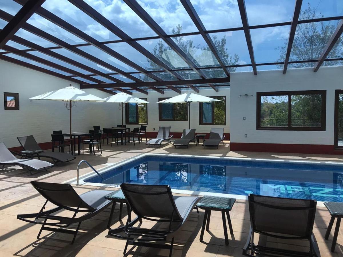 Cabanas Mazzatl Jacuzzy Mazamitla Exterior foto